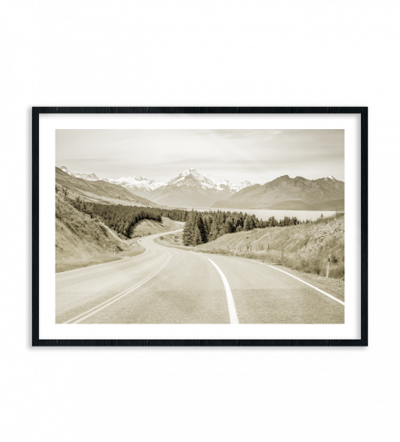 Plakát / Obraz Cesta - Rozměr: 40 x 50 cm, Materiál: Tiskové plátno