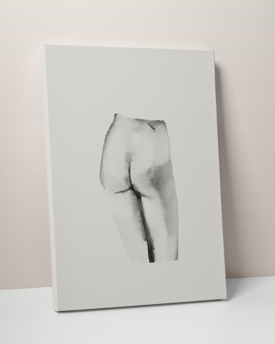 Plakát / Obraz Body - Velikost: 61 x 91,5 cm, Materiál: Napnuté plátno na dřevěném rámu, Bílý okraj: Bez okraje