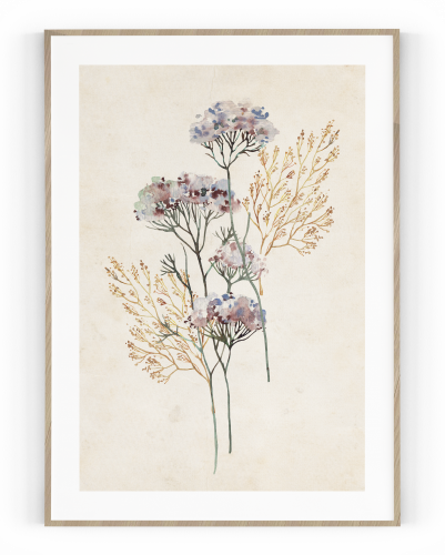Plakát / Obraz Flowers - Velikost: 61 x 91,5 cm, Materiál: Pololesklý saténový papír