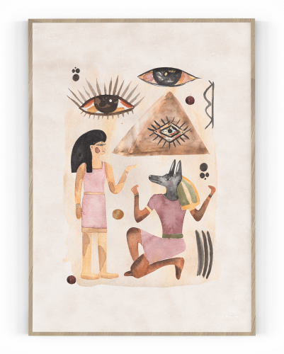 Plakát / Obraz Ancient - Velikost: A4 - 21 x 29,7 cm, Materiál: Tiskové plátno