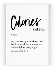 Plakát / Obraz Calories
