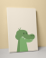 Plakát / Obraz Dinosaurus - Velikost: 50 x 70 cm, Materiál: Napnuté plátno na dřevěném rámu