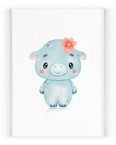Plakát / Obraz Animals - Rozměr: 40 x 50 cm, Materiál: Pololesklý saténový papír
