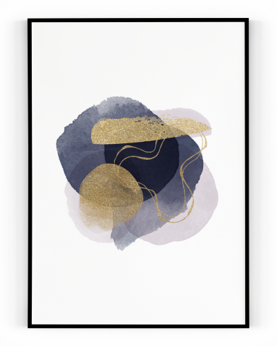 Plakát / Obraz Abstract - Velikost: 30 x 40 cm, Materiál: Pololesklý saténový papír 210 g/m²