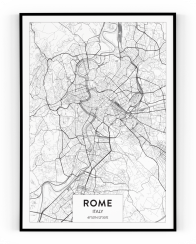 Plakát / Obraz Mapa Rome