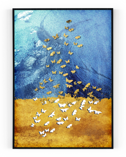 Plakát / Obraz Artigo - Rozměr: 40 x 50 cm, Materiál: Tiskové plátno, Bílý okraj: S bílým okrajem