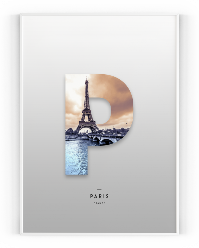Plakát / Obraz Paris