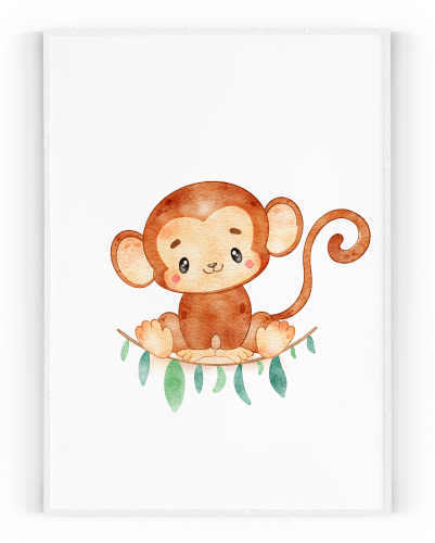 Plakát / Obraz Animals - Rozměr: 61 x 91,5 cm, Materiál: Tiskové plátno