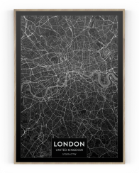 Plakát / Obraz Mapa London