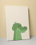 Plakát / Obraz Dinosaurus - Rozměr: 61 x 91,5 cm, Materiál: Napnuté plátno na dřevěném rámu