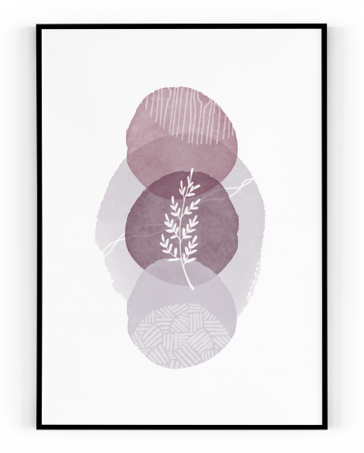 Plakát / Obraz Abstract - Rozměr: 40 x 50 cm, Materiál: Tiskové plátno