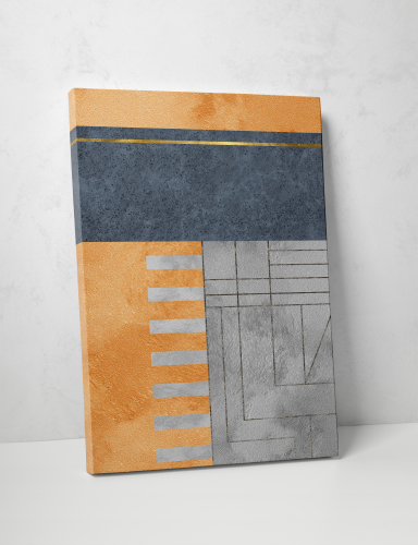 Plakát / Obraz Cube - Rozměr: 50 x 70 cm, Materiál: Tiskové plátno, Bílý okraj: S bílým okrajem