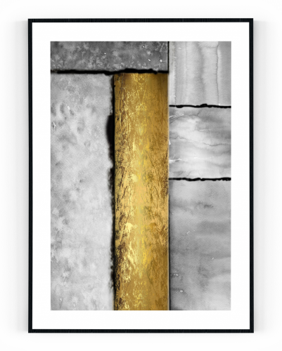 Plakát / Obraz Artigo - Velikost: 61 x 91,5 cm, Materiál: Samolepící plátno, Bílý okraj: S okrajem