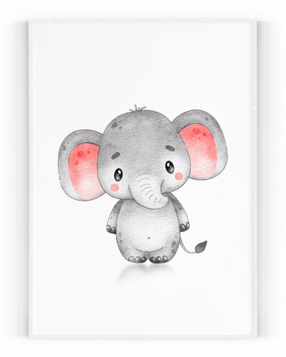 Plakát / Obraz Animals - Rozměr: 30 x 40 cm, Materiál: Pololesklý saténový papír