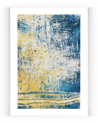 Plakát / Obraz Cube - Rozměr: 50 x 70 cm, Materiál: Pololesklý saténový papír, Bílý okraj: Bez okraje