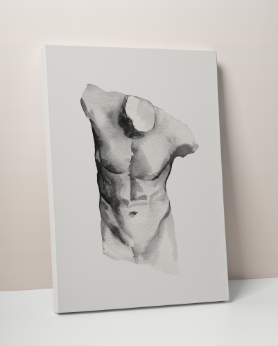 Plakát / Obraz Body - Velikost: 61 x 91,5 cm, Materiál: Pololesklý saténový papír 210 g/m², Bílý okraj: S okrajem