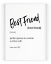 Plakát / Obraz Best Friend - Rozměr: A4 - 21 x 29,7 cm, Materiál: Pololesklý saténový papír