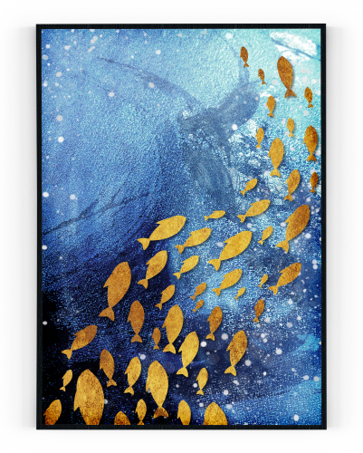 Plakát / Obraz Artigo - Rozměr: 40 x 50 cm, Materiál: Napnuté plátno na dřevěném rámu, Bílý okraj: Bez okraje