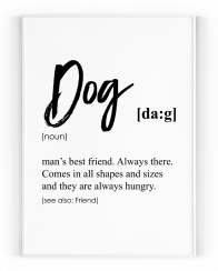 Plakát / Obraz Dog