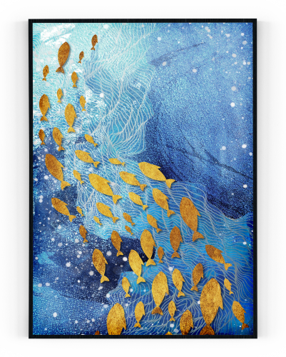 Plakát / Obraz Artigo - Rozměr: 30 x 40 cm, Materiál: Napnuté plátno na dřevěném rámu, Bílý okraj: Bez okraje