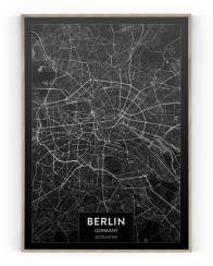 Plakát / Obraz Mapa Berlin