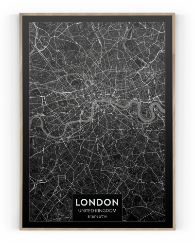 Plakát / Obraz Mapa London