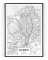Plakát / Obraz Mapa Madrid