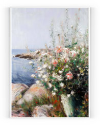 Plakát / Obraz Květiny u moře