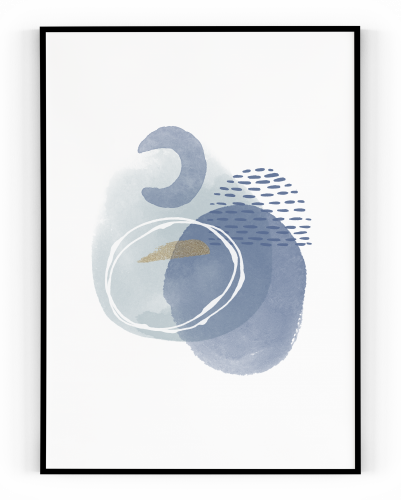 Plakát / Obraz Abstract - Velikost: A4 - 21 x 29,7 cm, Materiál: Tiskové plátno