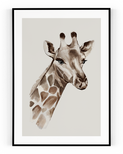 Plakát / Obraz Giraffe