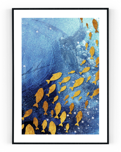 Plakát / Obraz Artigo - Rozměr: 40 x 50 cm, Materiál: Napnuté plátno na dřevěném rámu, Bílý okraj: Bez okraje